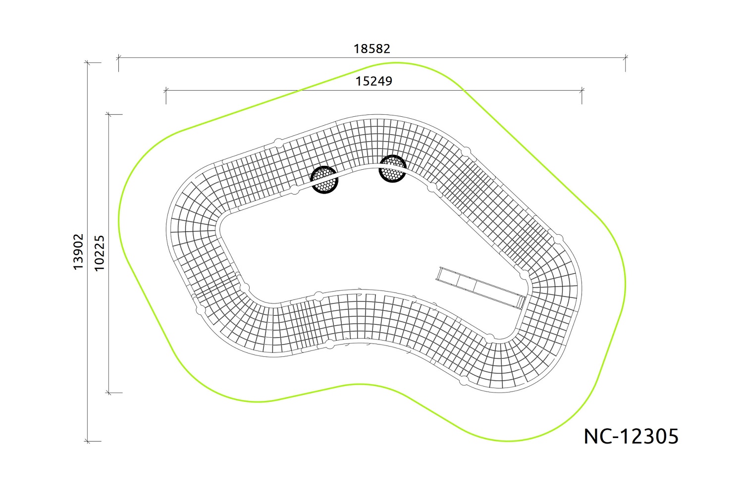 Фигура для лазания NC-12305