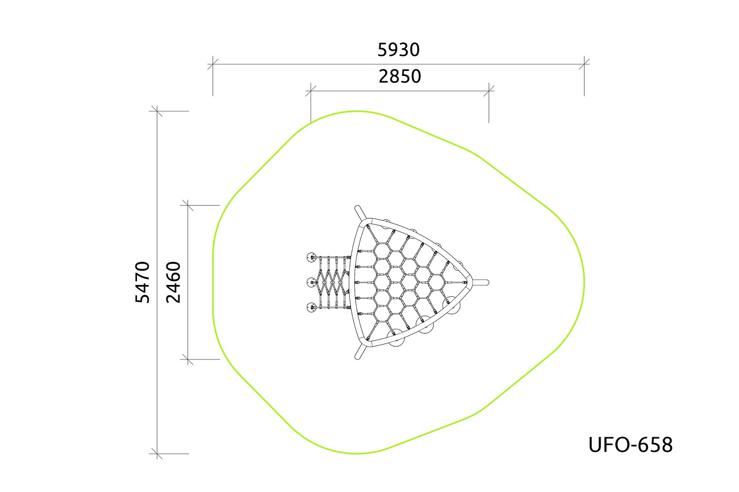 Фигура для лазания UFO-658