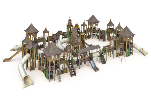 Игровой комплекс 'Сказочный Город' ИКС-1.85