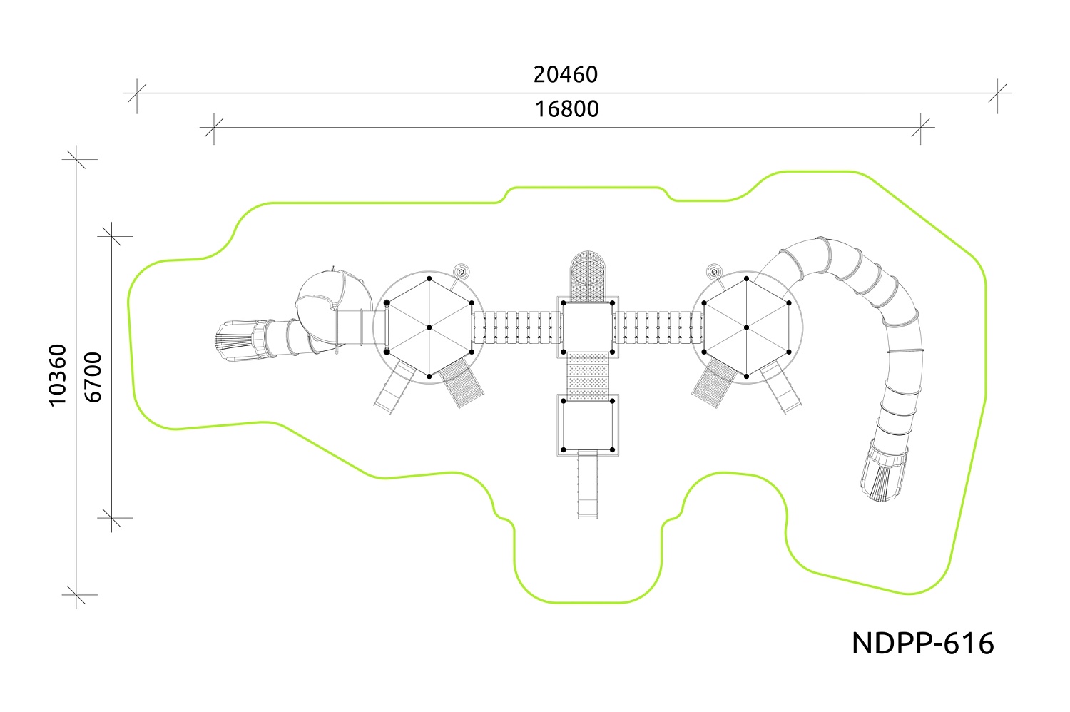 Игровой комплекс NDPP-616