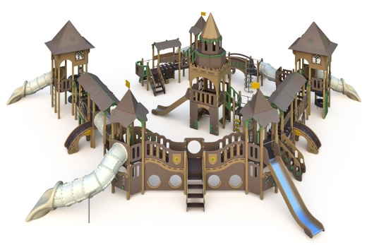 Игровой комплекс 'Древнерусский Кремль' ИКС-1.83